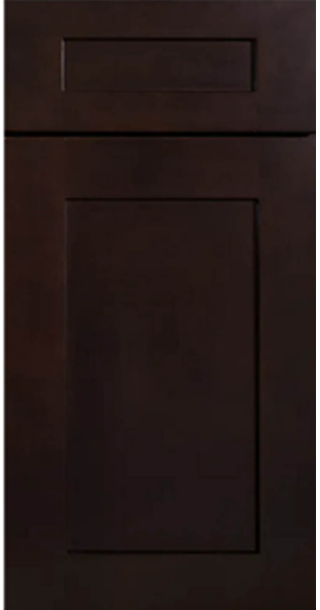 Espresso Shaker cabinet door