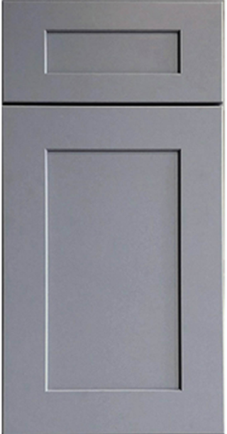 Grey Shaker cabinet door